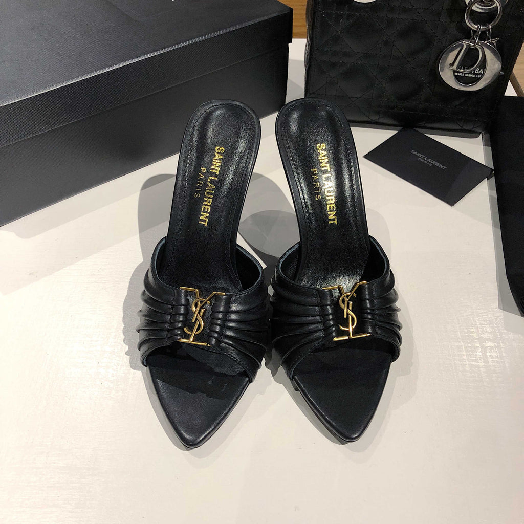 Black Babylone Mules