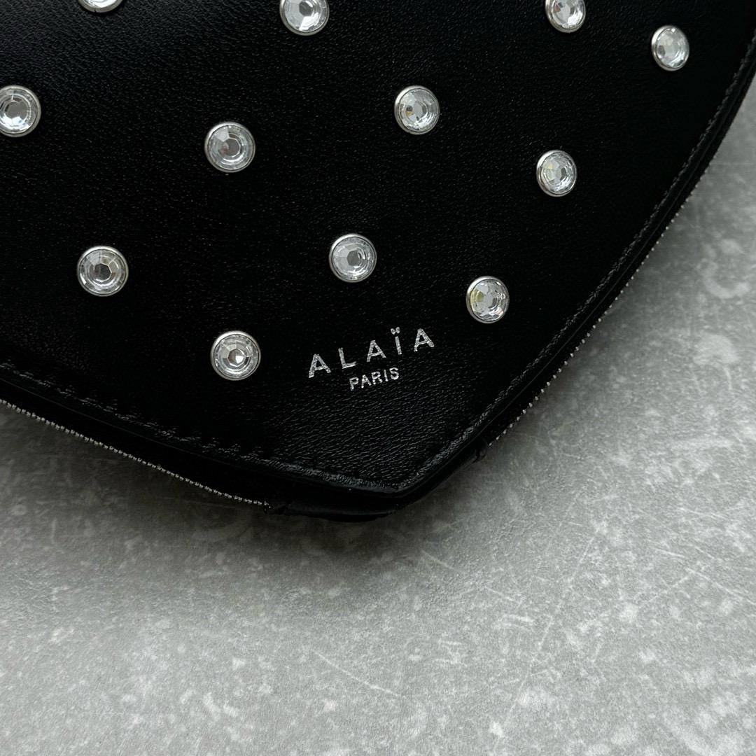 Black LC Bag With Crystals