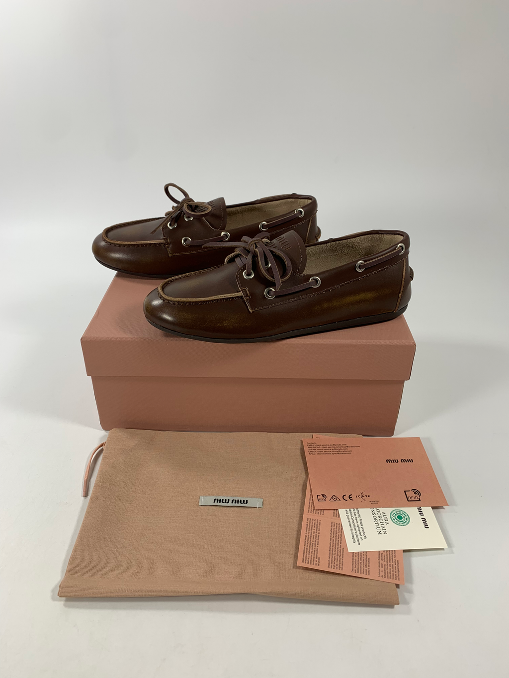 Sienna Unlined Bleached Leather Loafers