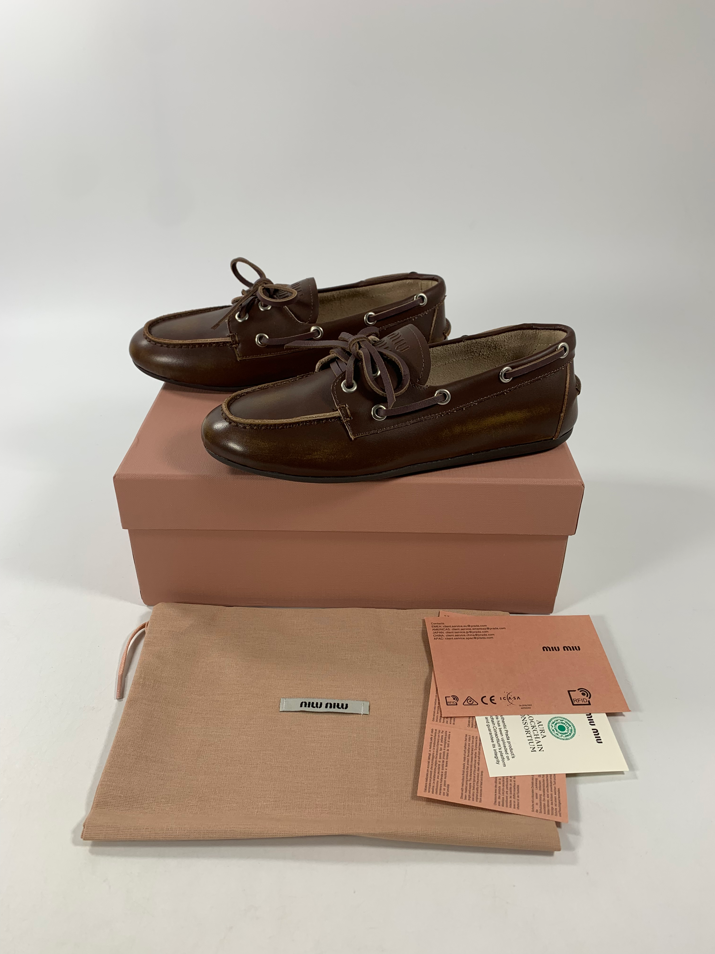 Sienna Unlined Bleached Leather Loafers