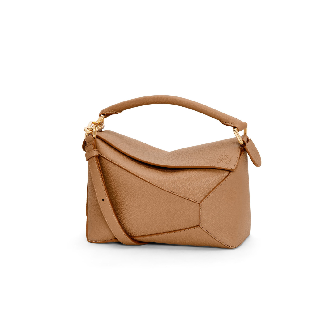 Toffee LP Small Leather Shoulder Bag