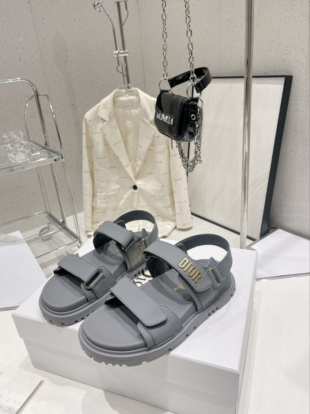 Gray DA sandal