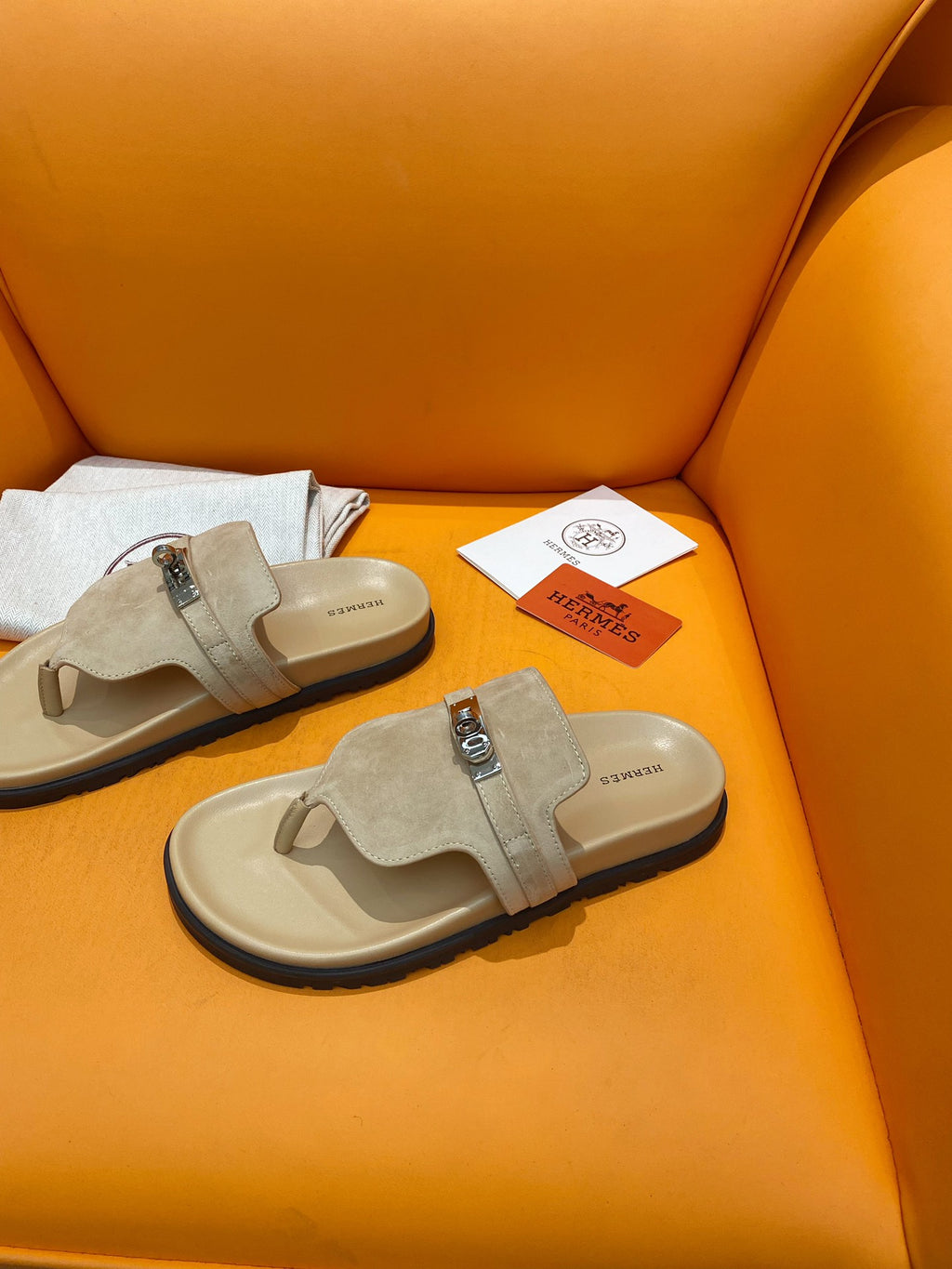 Men's Beige Argile HE Sandal