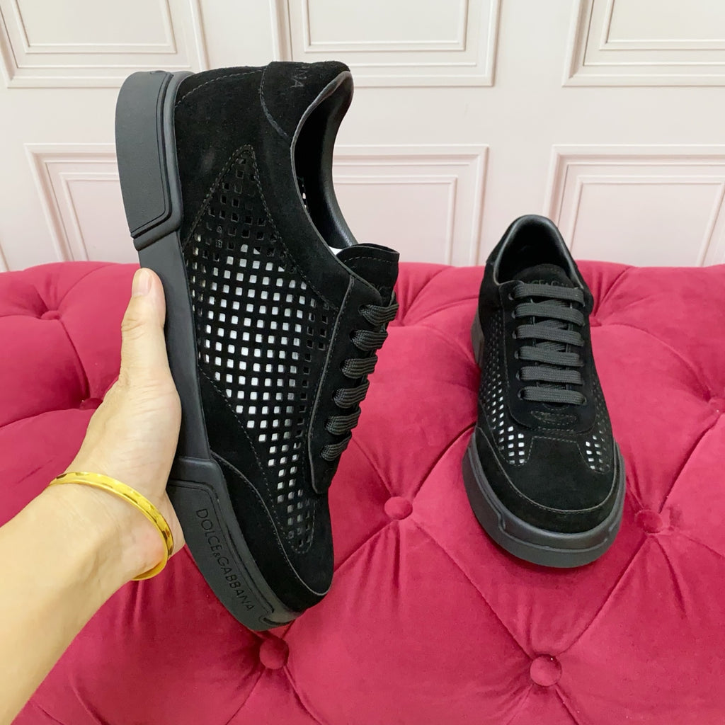 Black Suede Portofino Yacht Shoes