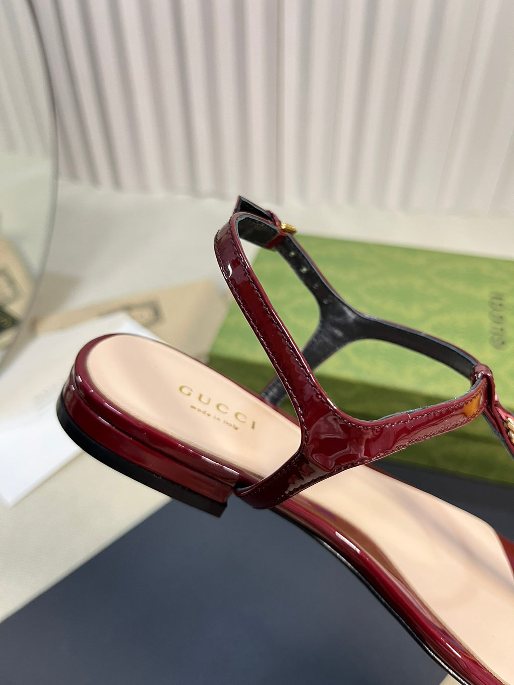 Red GS Thong Sandal