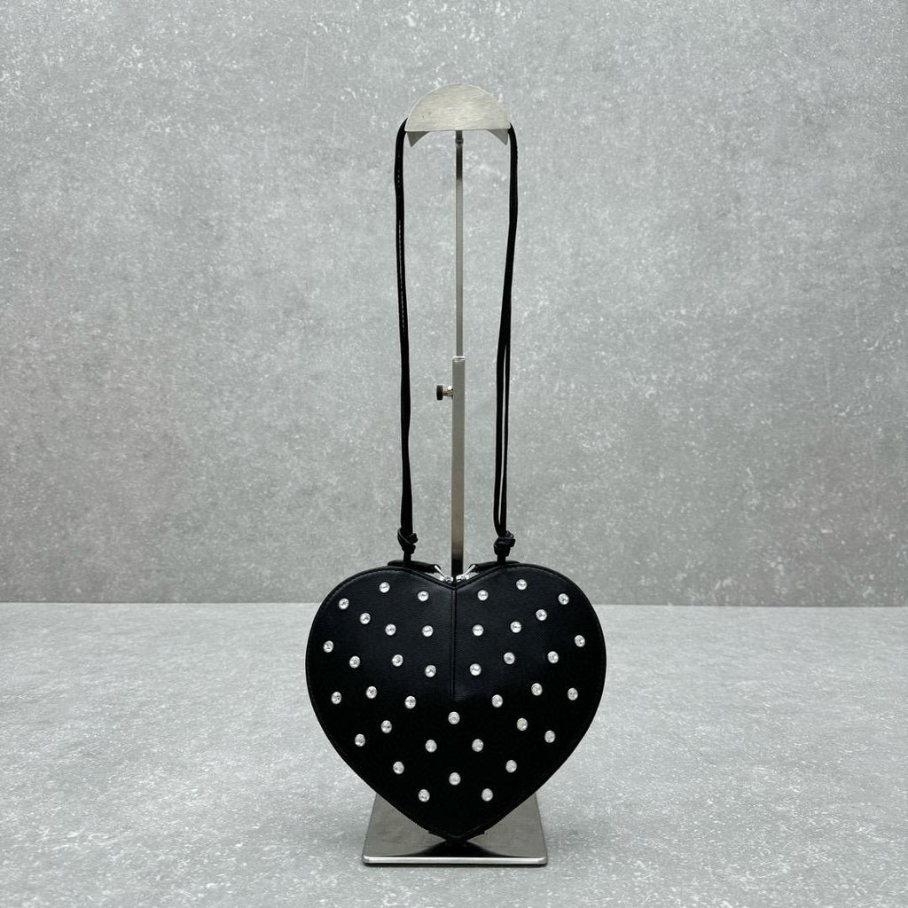 Black LC Bag With Crystals