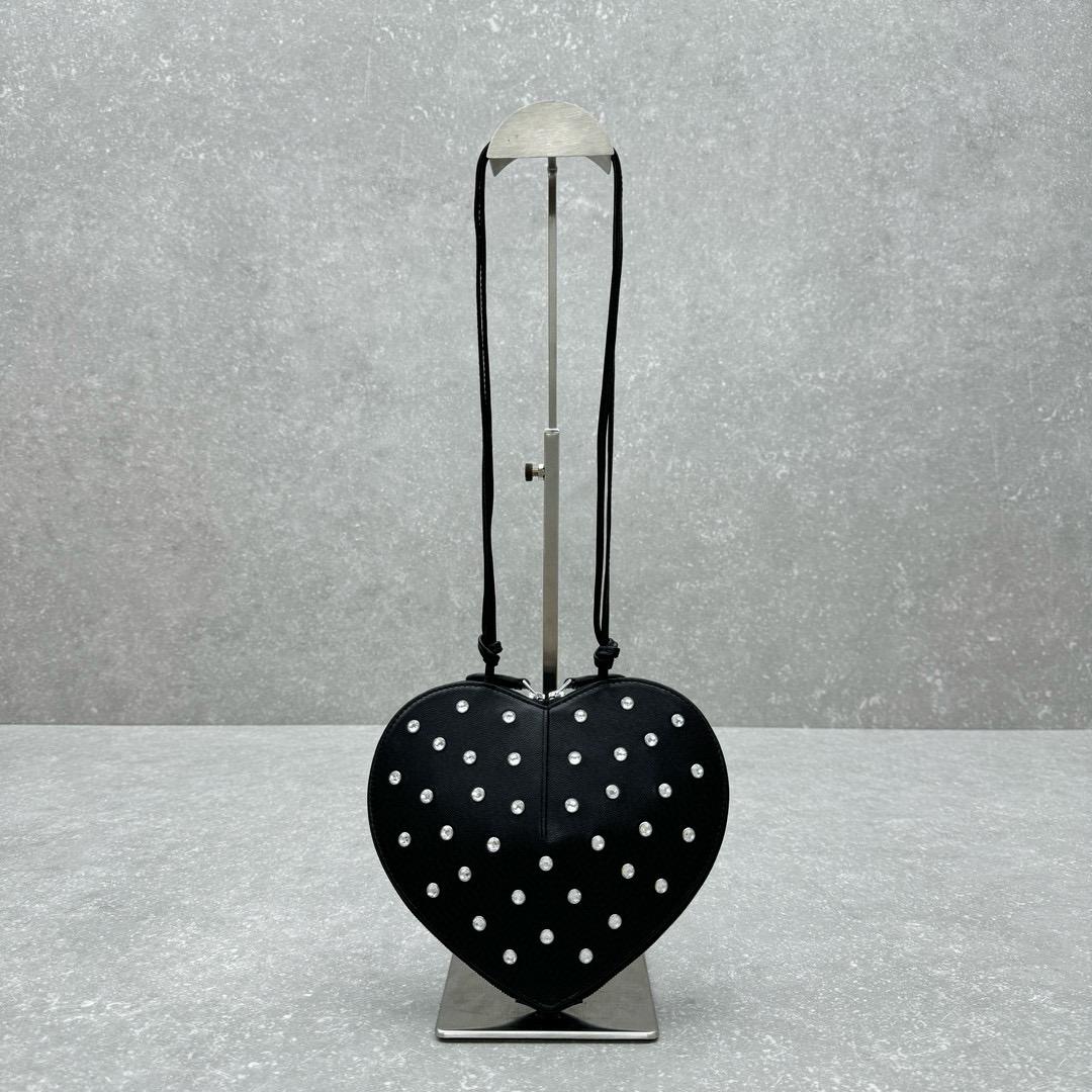 Black LC Bag With Crystals