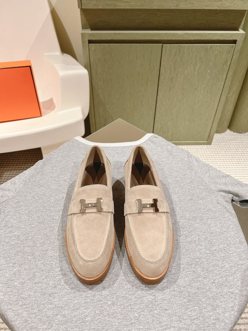 Beige Camel Faubourg Loafer