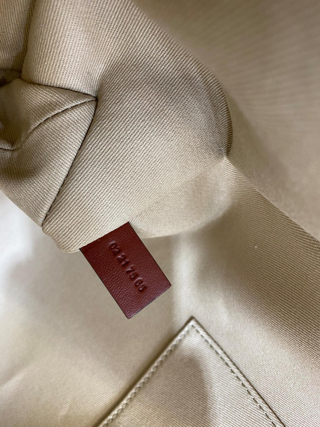 CW large brown leather-trimmed cotton-canvas tote