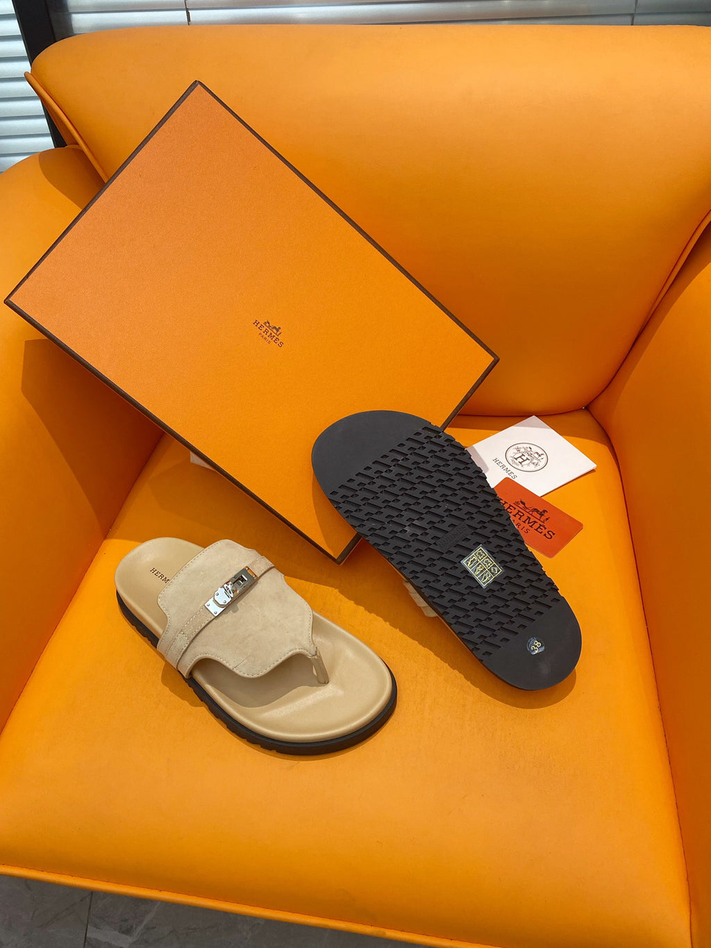 Men's Beige Argile HE Sandal