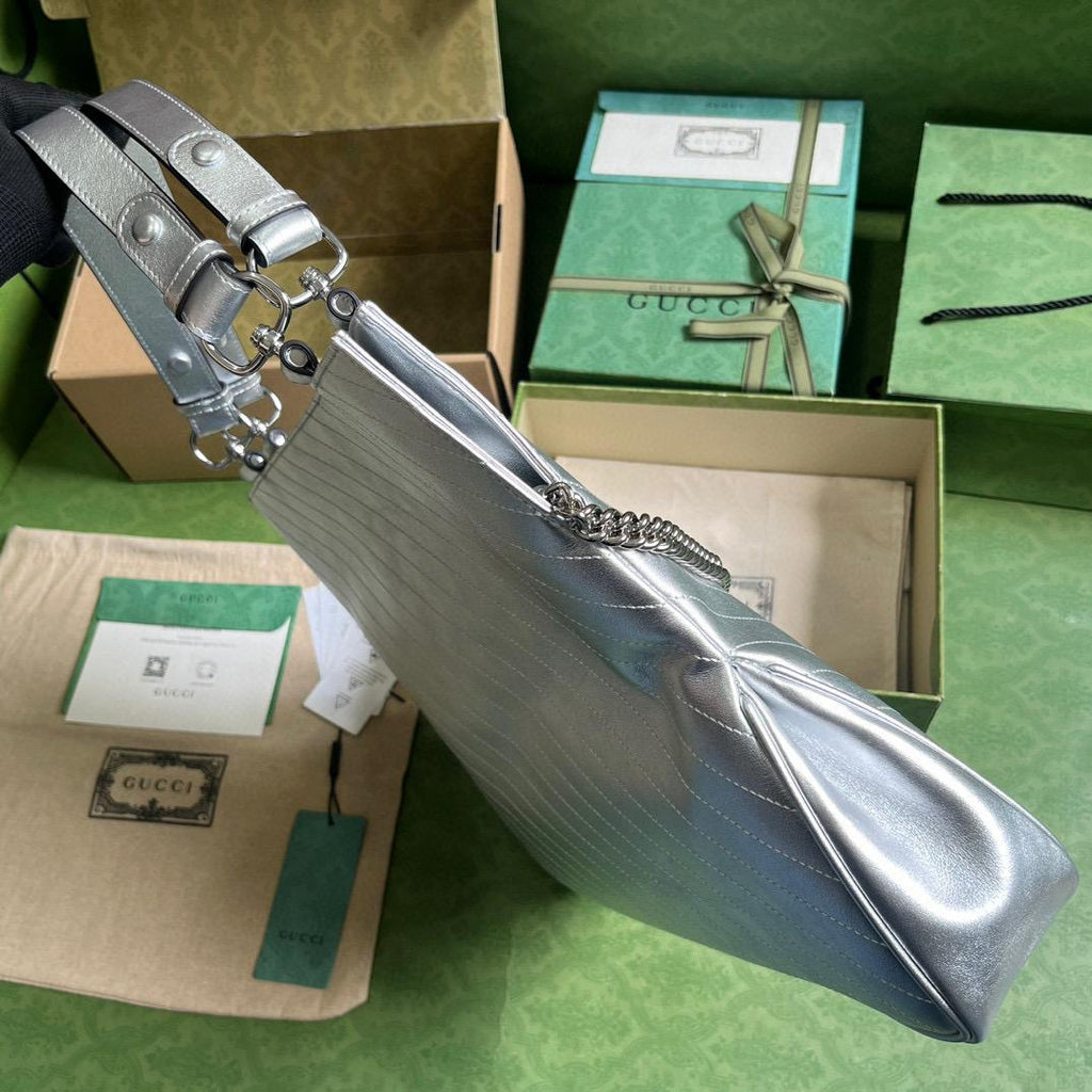 Silver GB Small Tote Bag