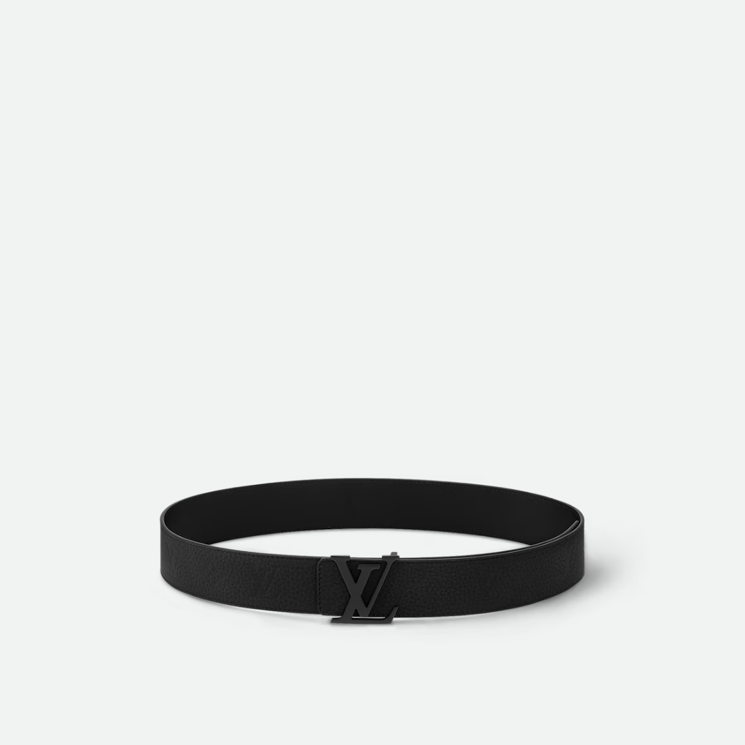 Black Initiales Belt
