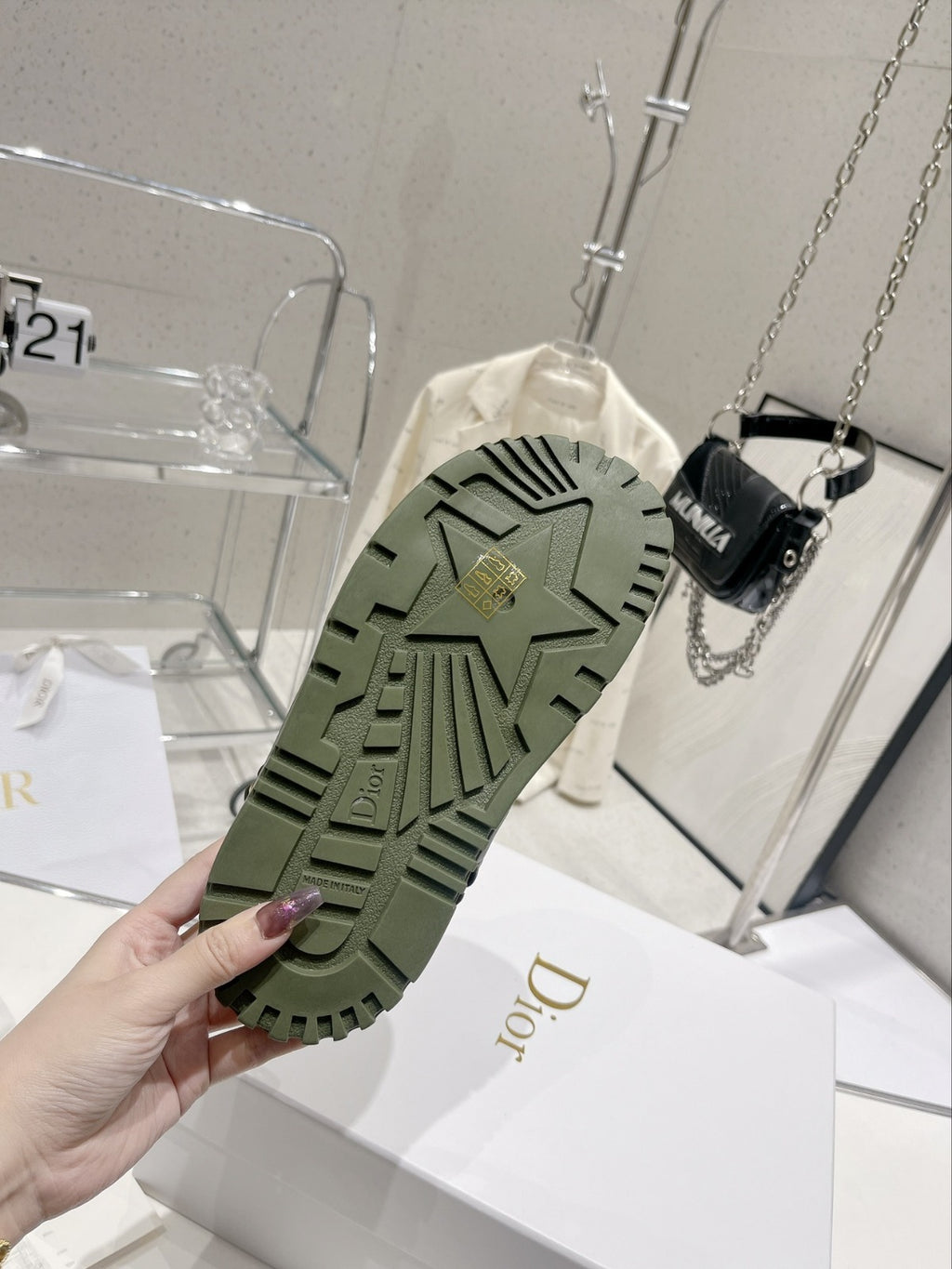 Khaki DA sandal