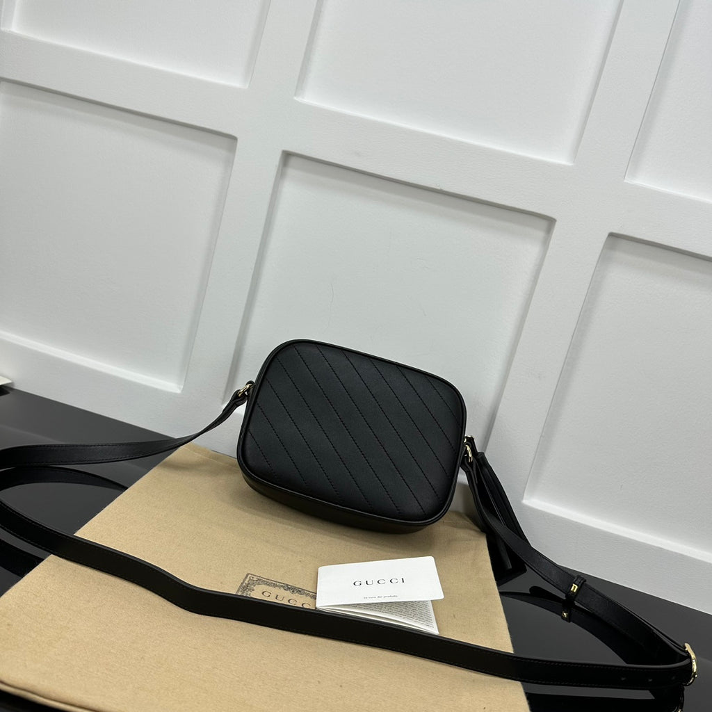 Black GB Small Shoulder Bag