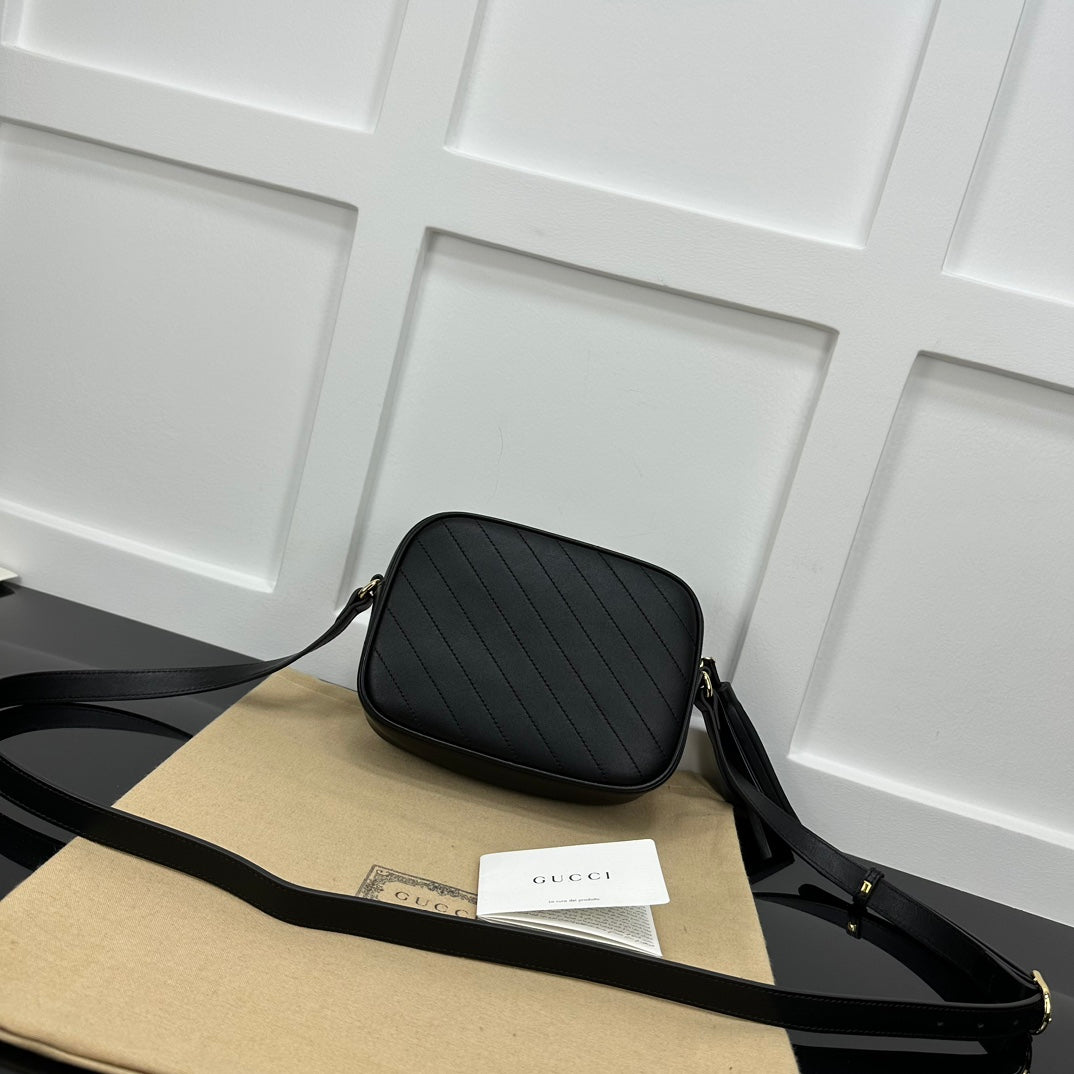 Black GB Small Shoulder Bag