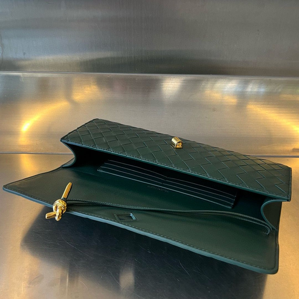 Emerald Green Andiamo Clutch