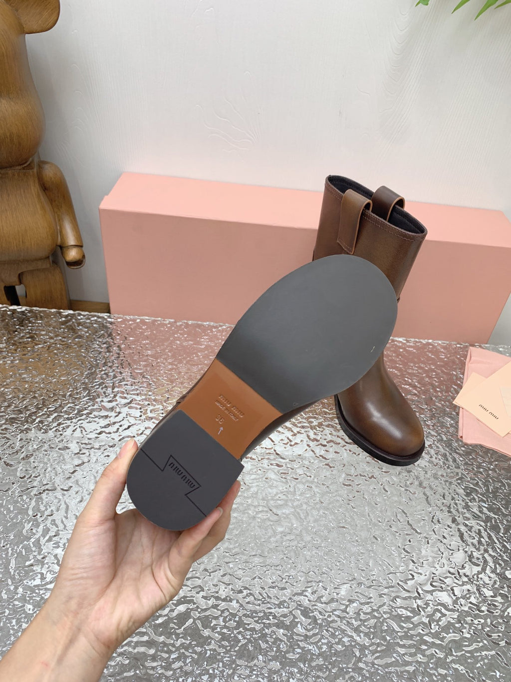 Sienna MM Leather Booties
