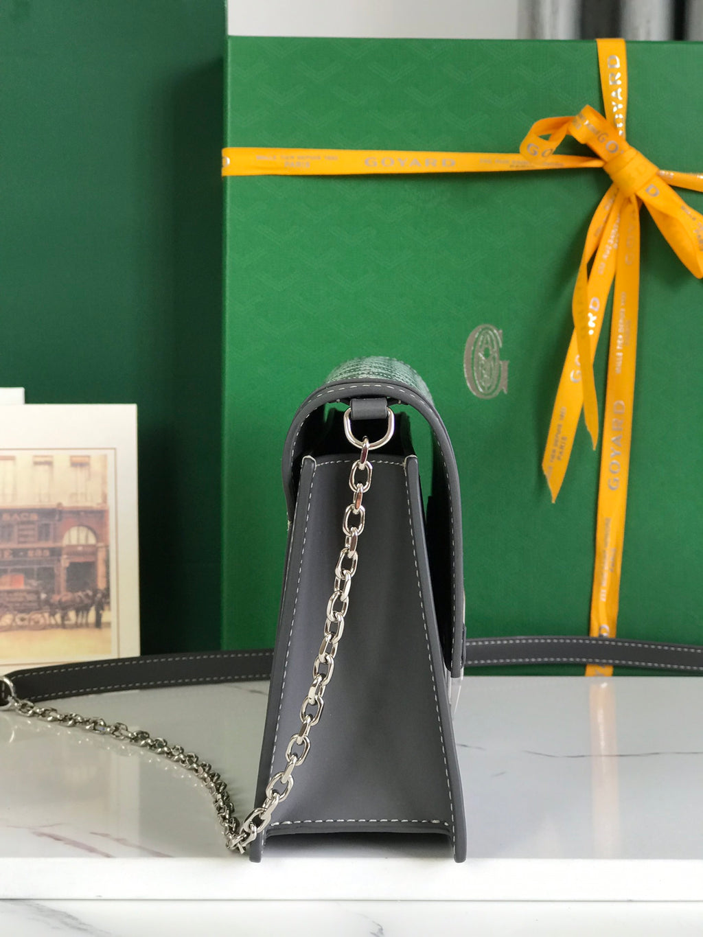 Grey Duchesse Marie-Caroline Bag