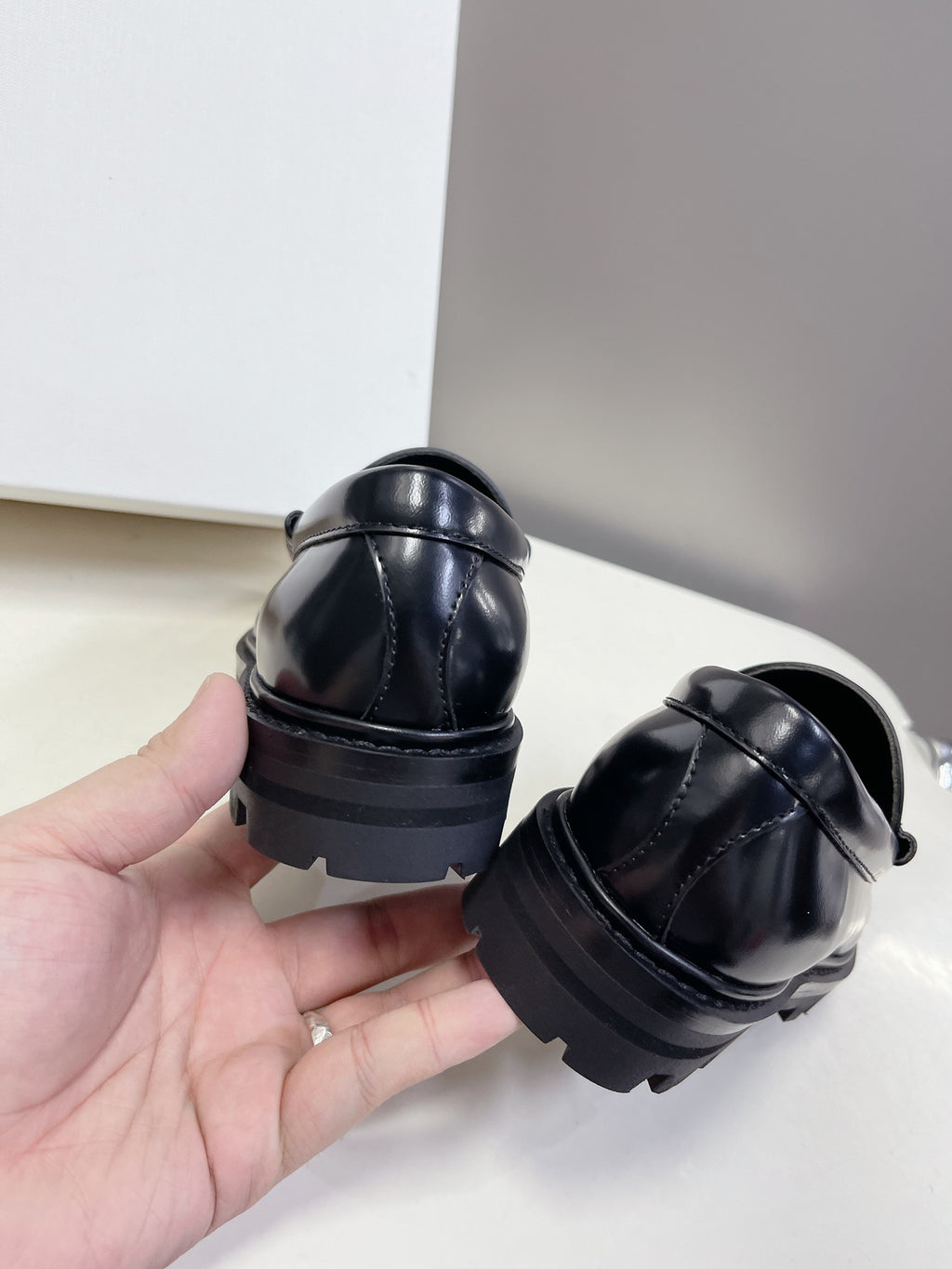 Black CM Loafer With Tassels