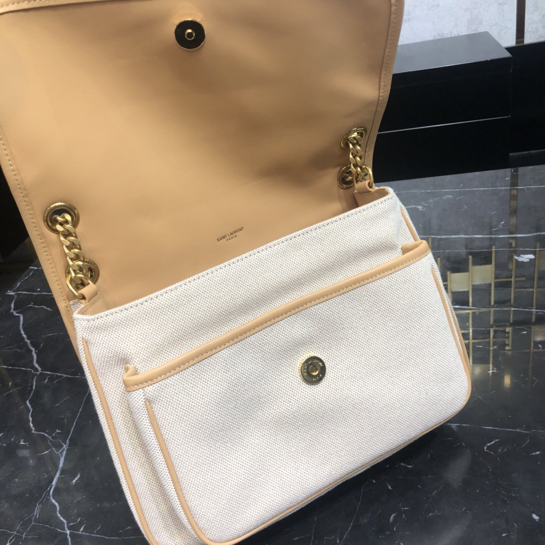 Beige NM medium shoulder bag