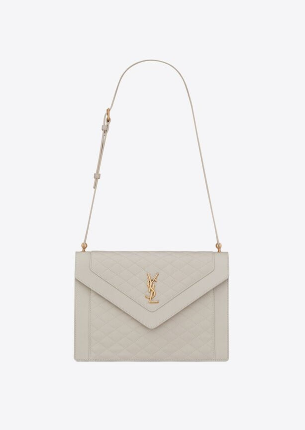 Blanc vintage GS in quilted leather