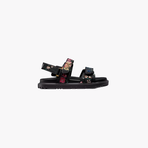 Black Multicolor DA Sandal