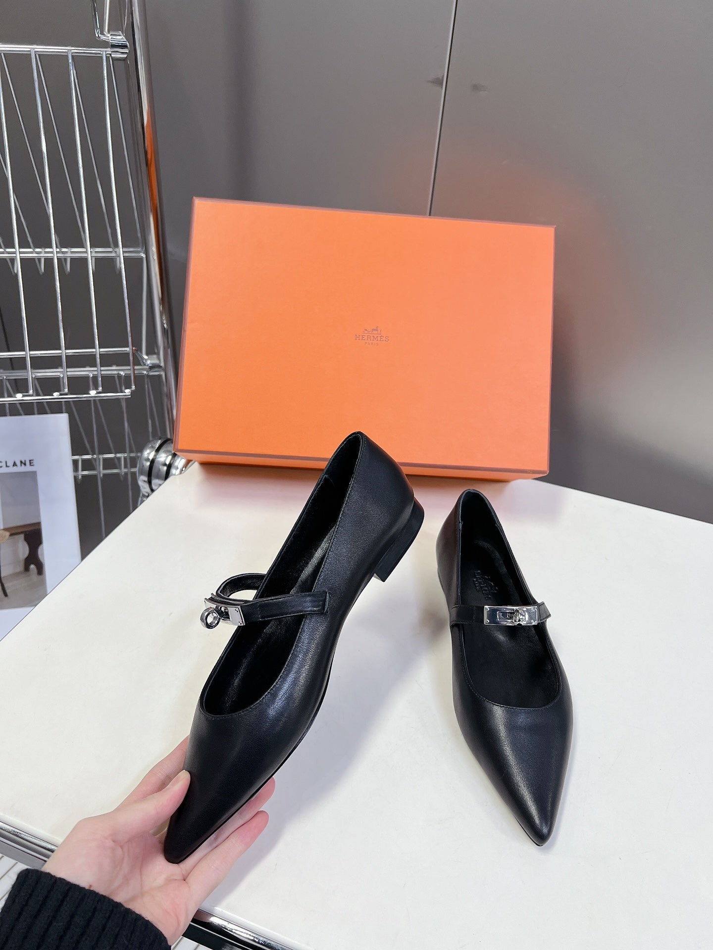 Black Kelly Ballet Flat