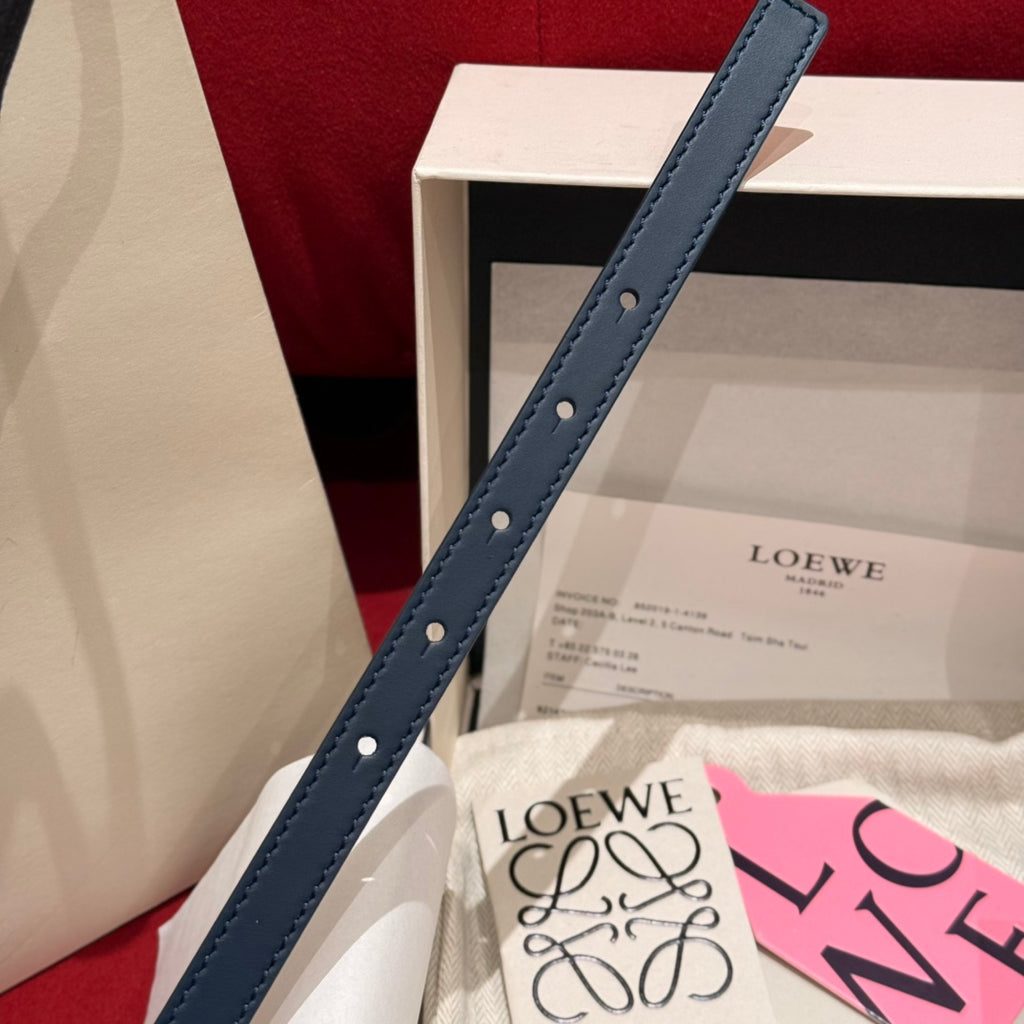 Abbys Blue/Palladio Graphic Belt