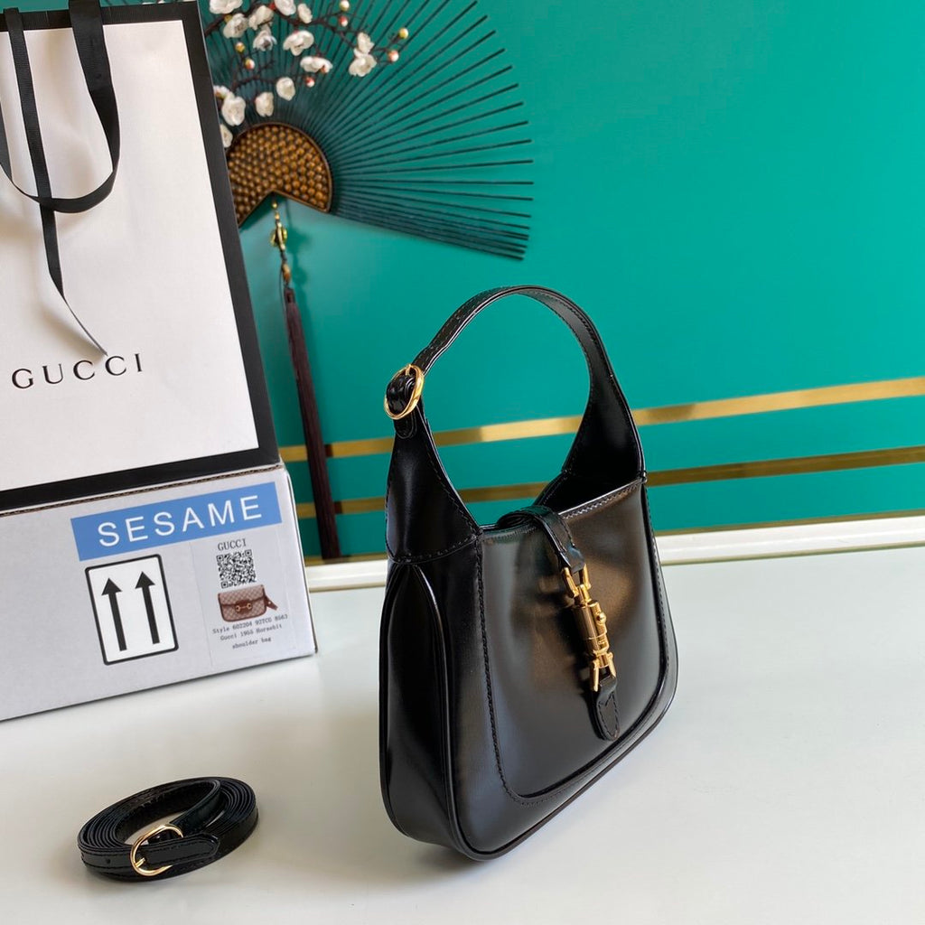 Black GJ 1961 mini shoulder bag