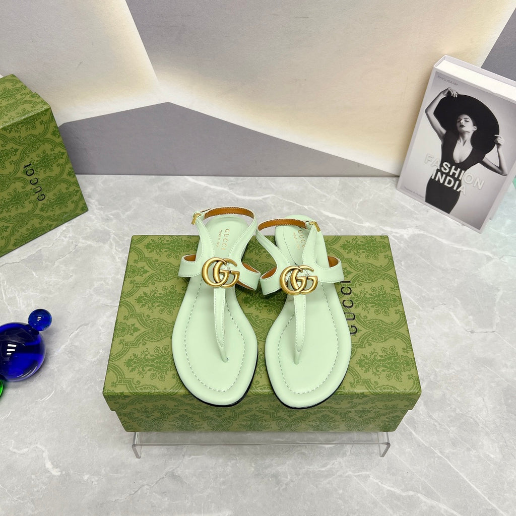 Light Green G Thong Sandal