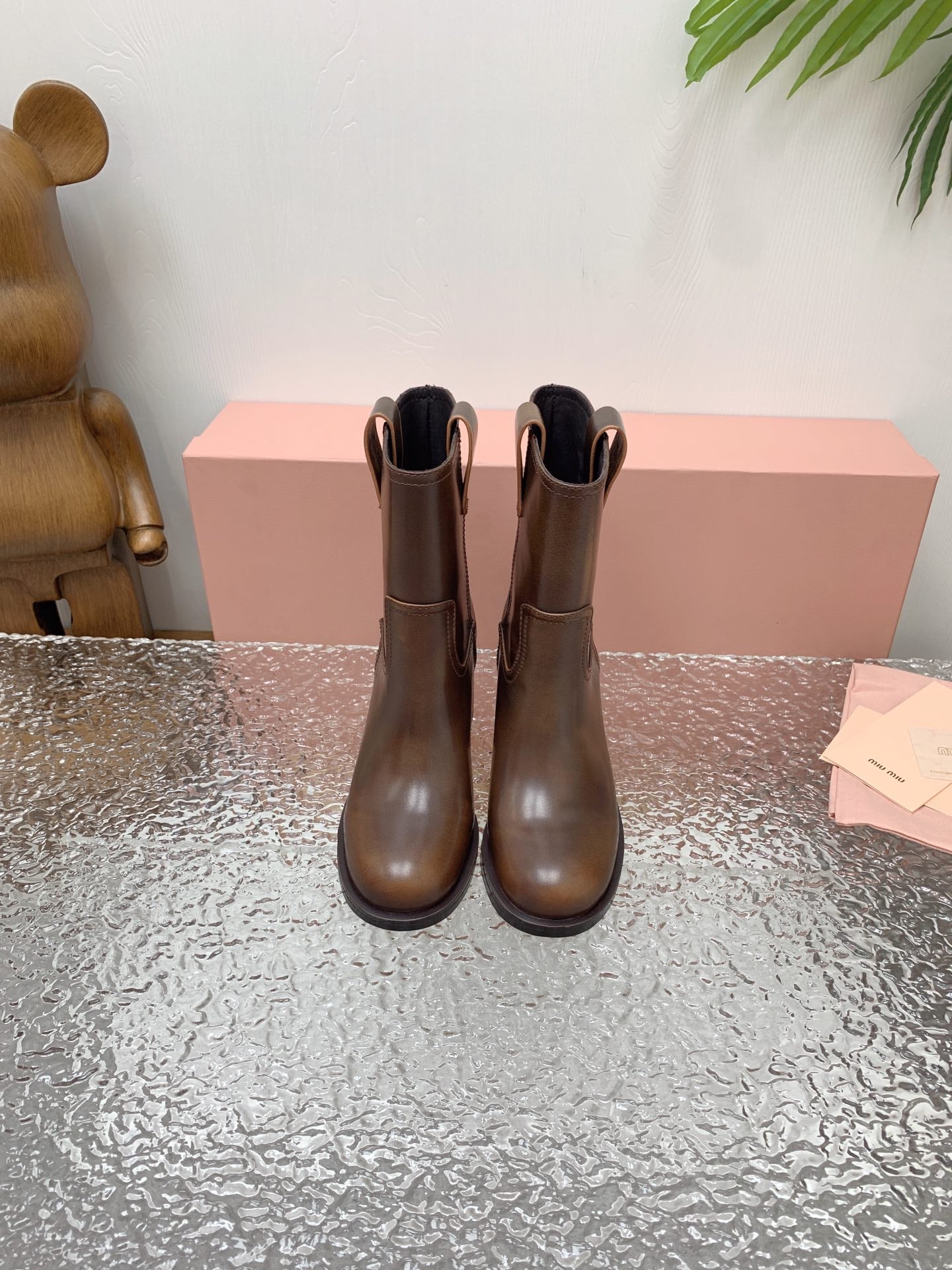 Sienna MM Leather Booties
