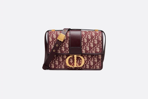 30M burgundy oblique bag