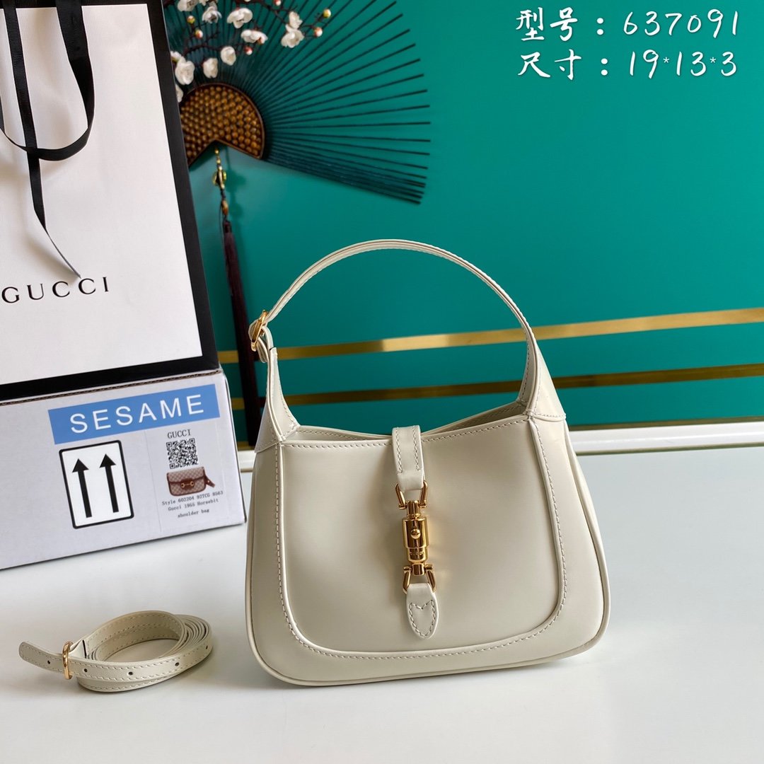 White GJ 1961 mini shoulder bag