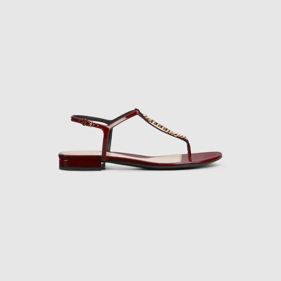 Red GS Thong Sandal