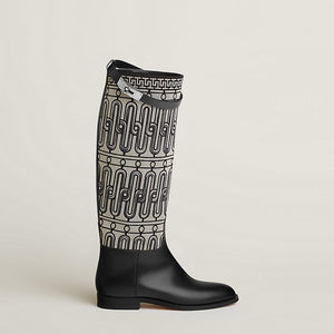 Prunoir / Noir Jumping Boot