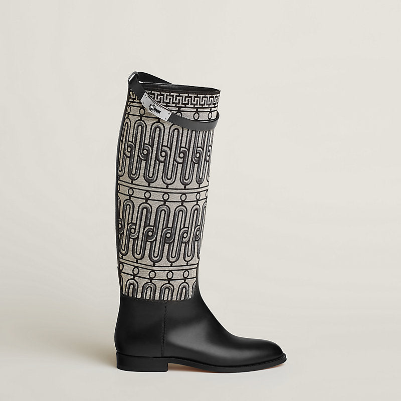 Prunoir / Noir Jumping Boot