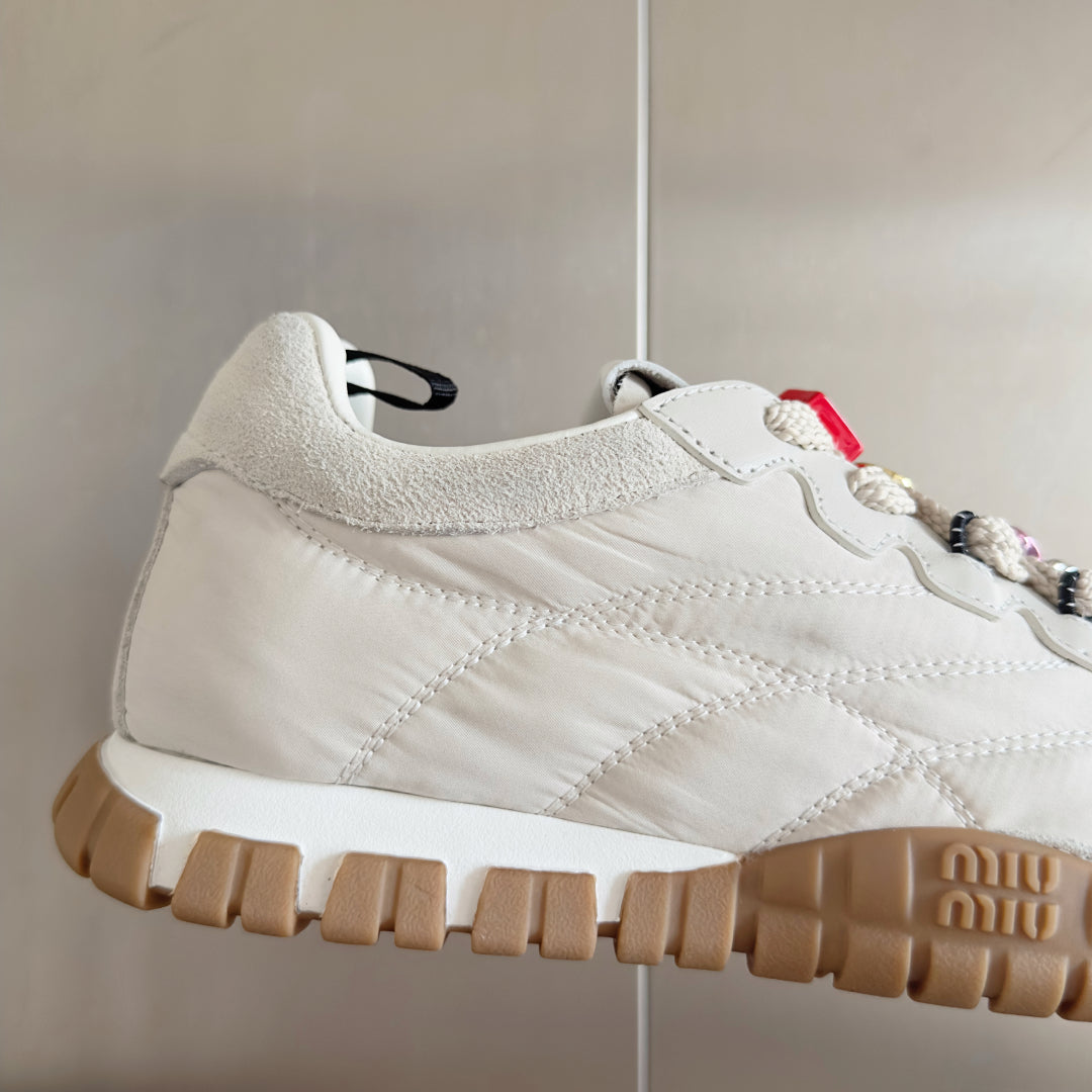 Ivory Tyre Sneakers