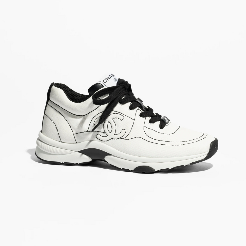 White & Black Trainers