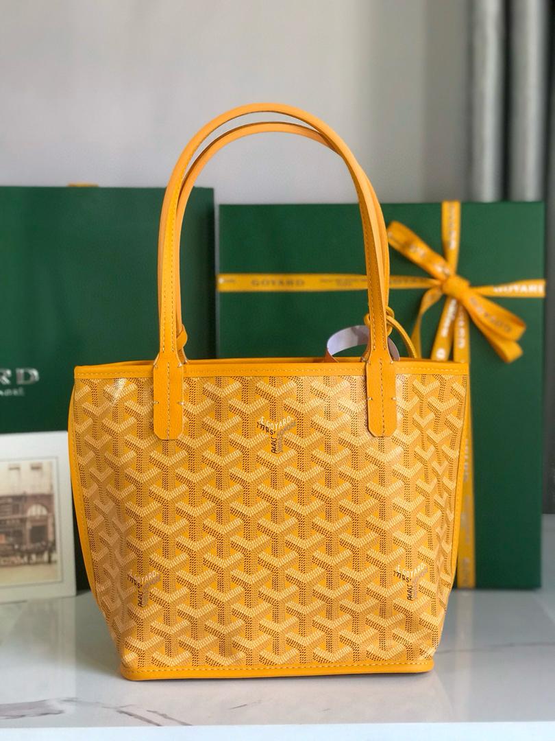 Yellow Anjou Mini Bag