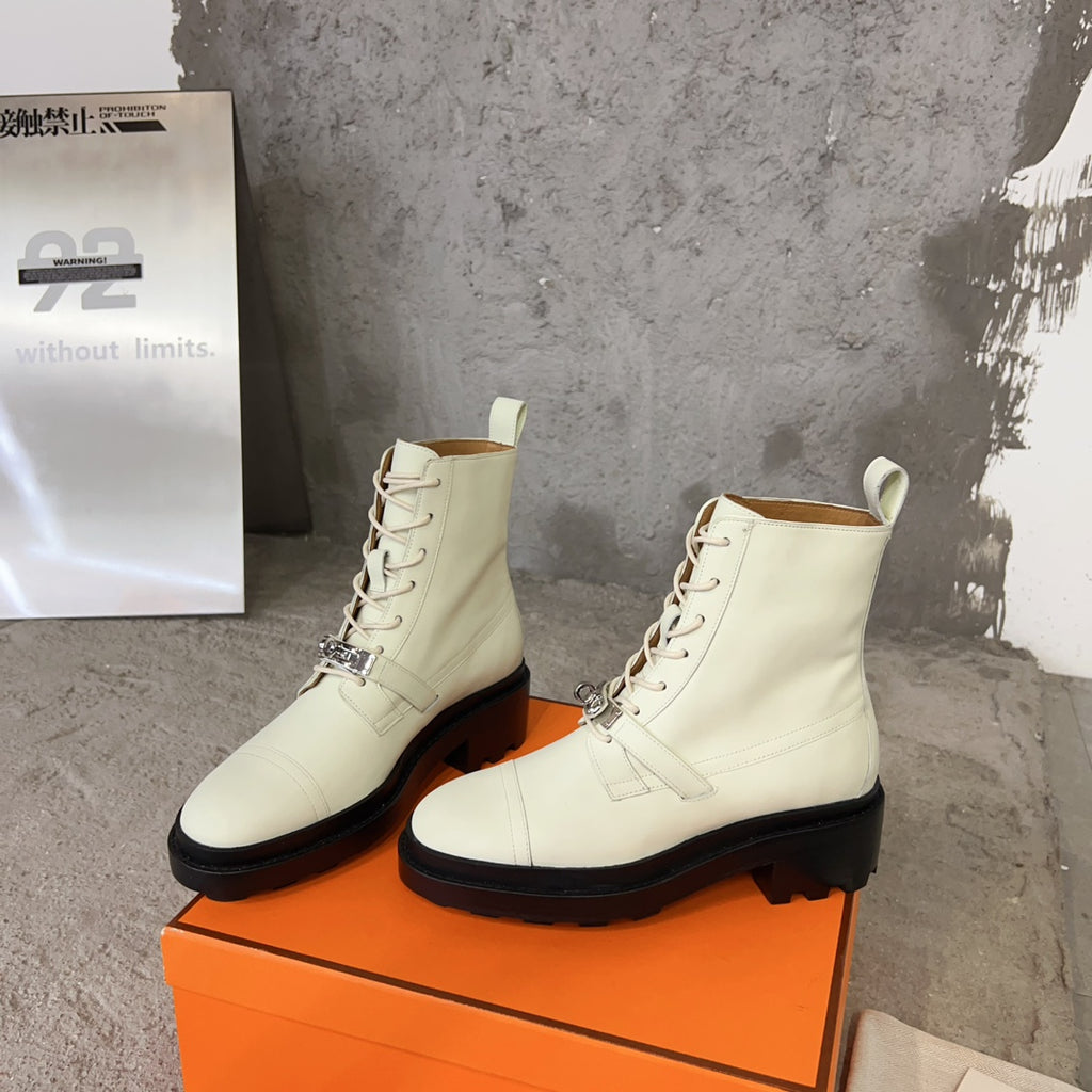 Beige Glaise Funk Ankle Boot