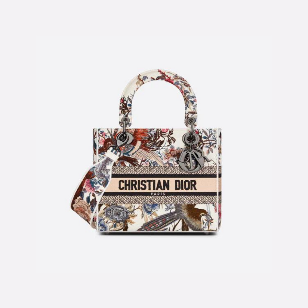 Ecru multicolor medium LD-lite bag