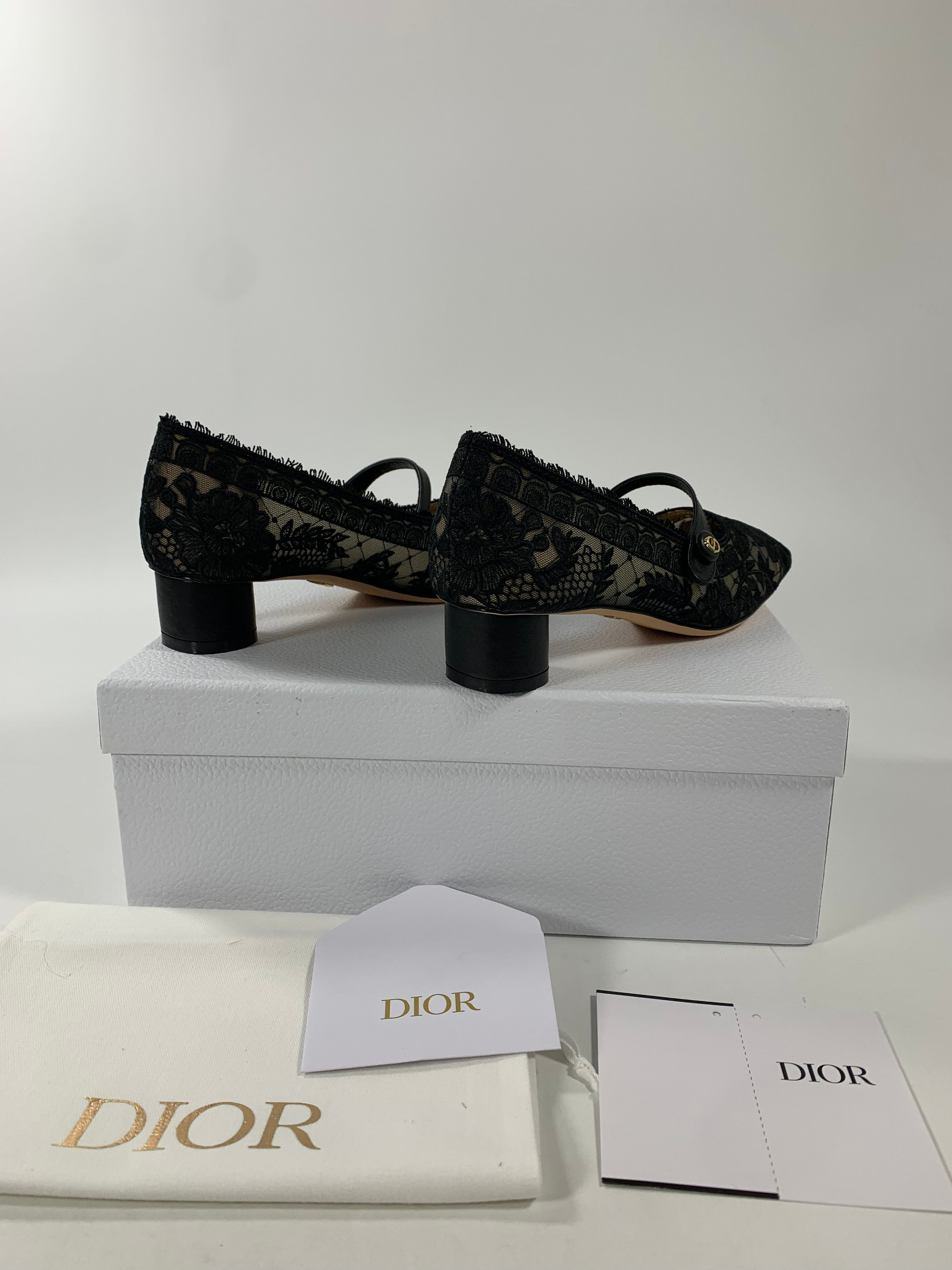 Black DG ballet pump