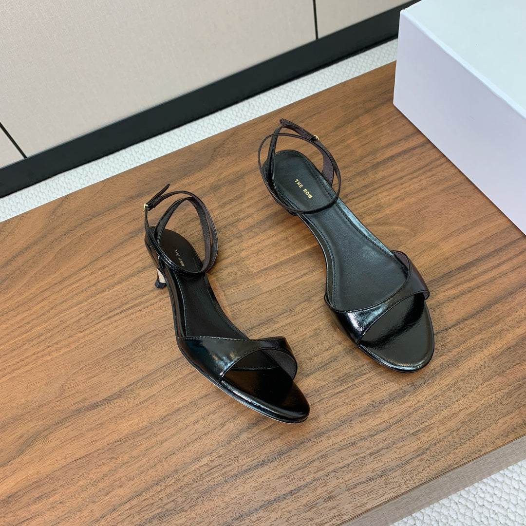 Black Vika Sandals