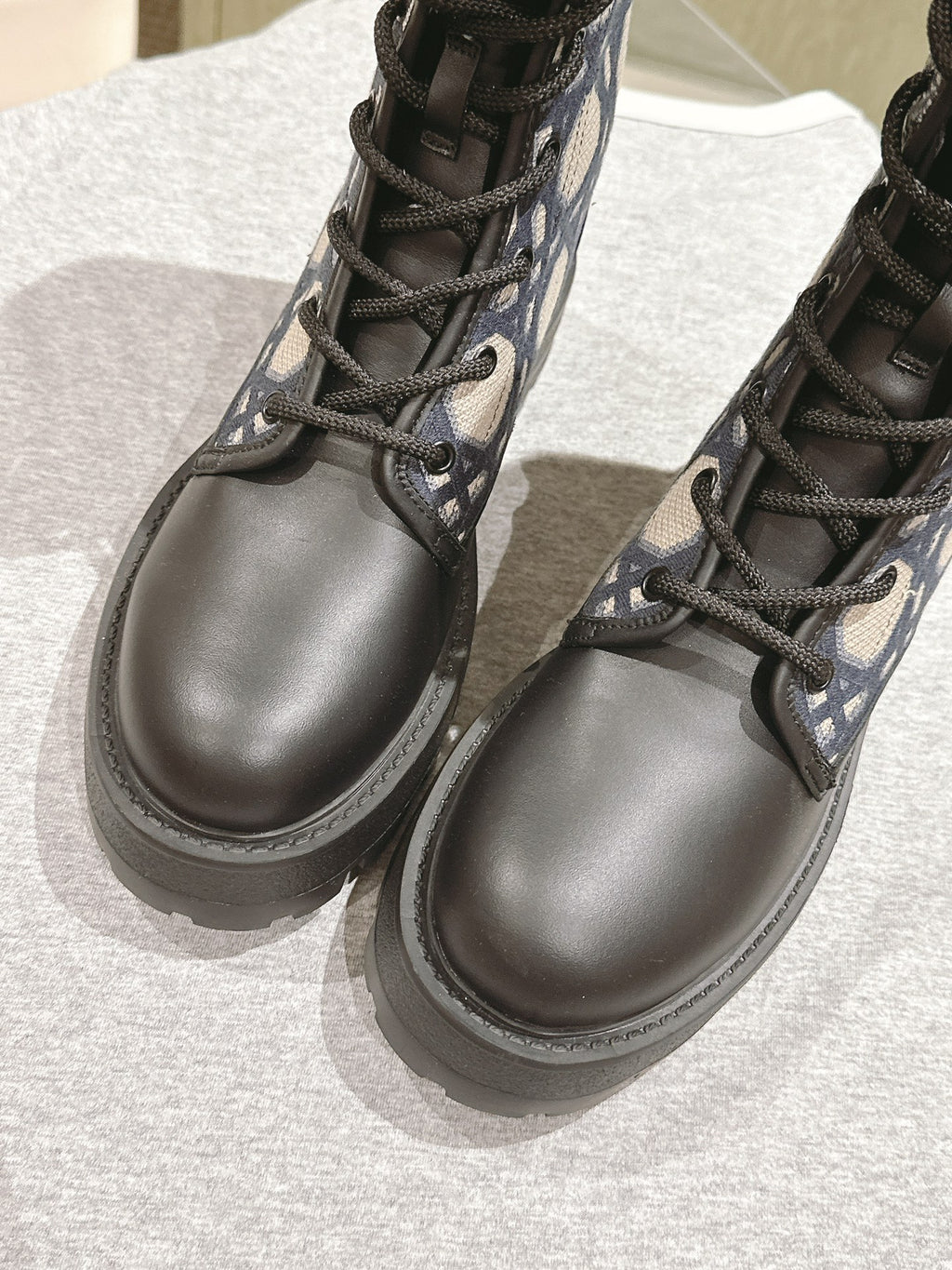 Black & Blue D-Major Ankle Boot