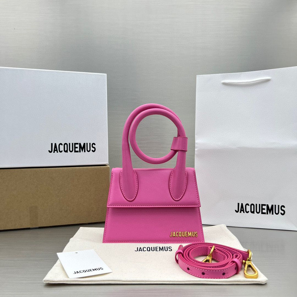 Pink LC Noeud Coiled Handbag