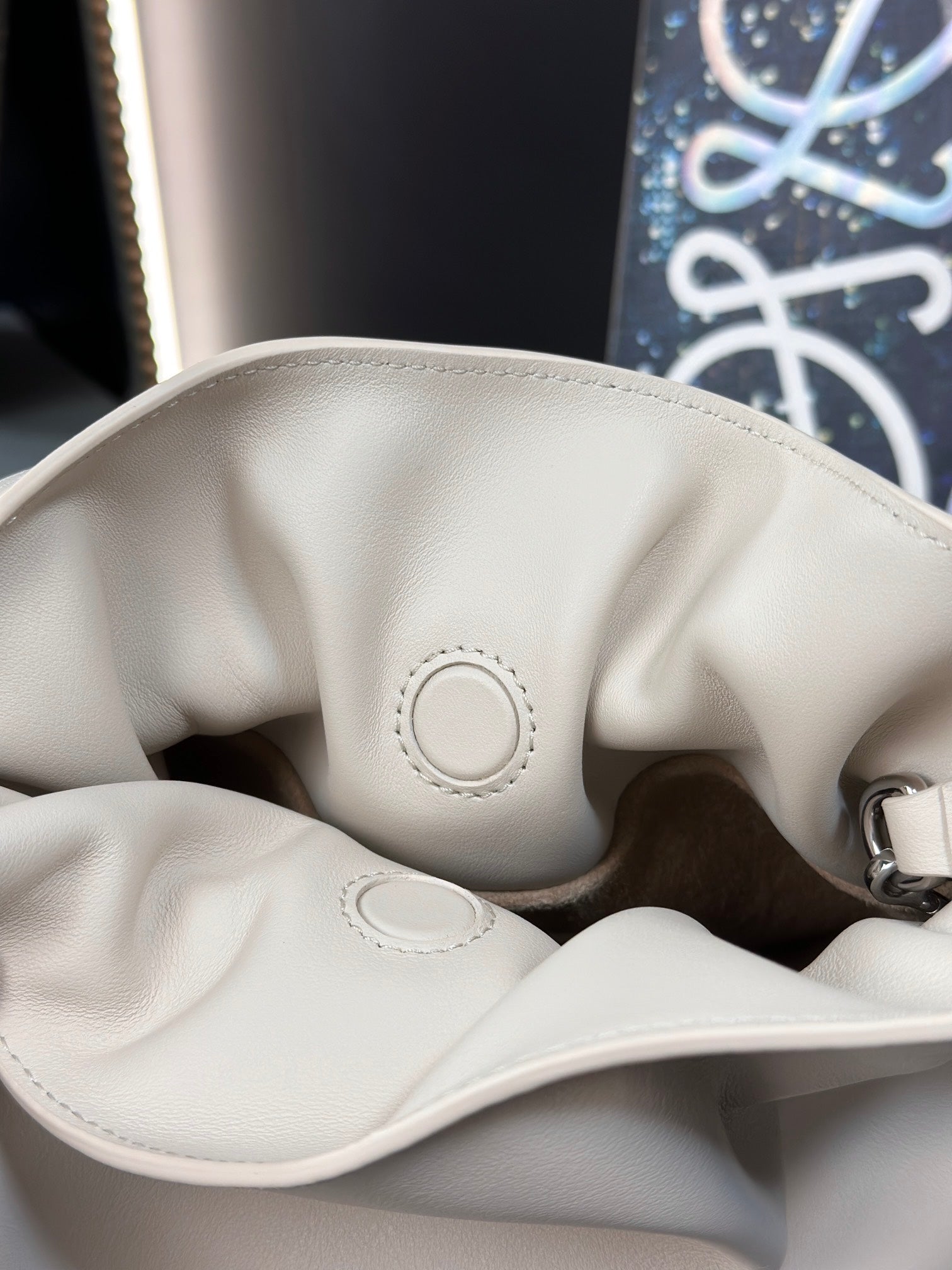 Sea Salt Medium Flamenco Clutch