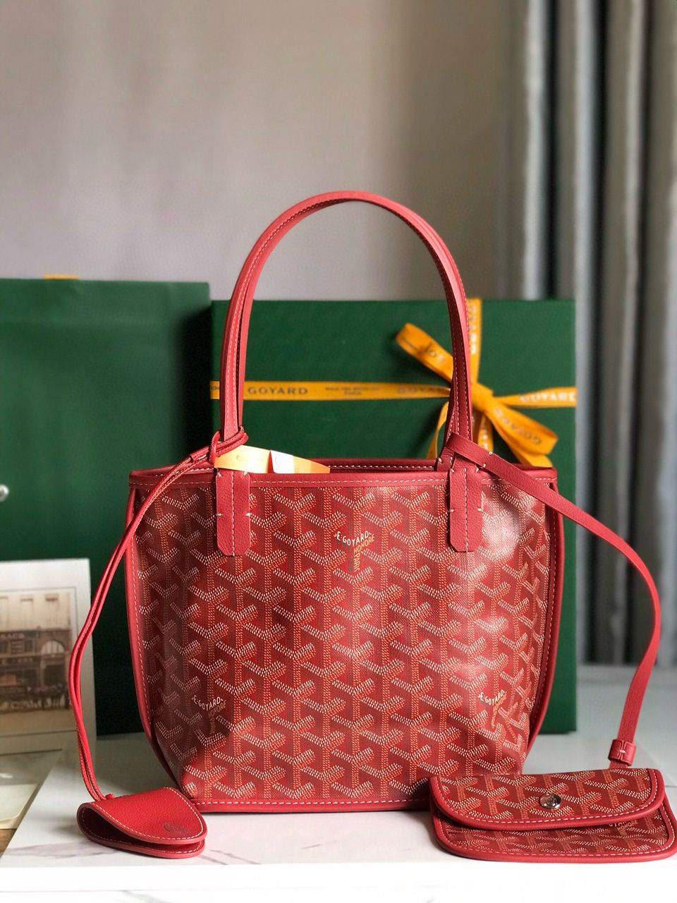 Red Anjou Mini Bag