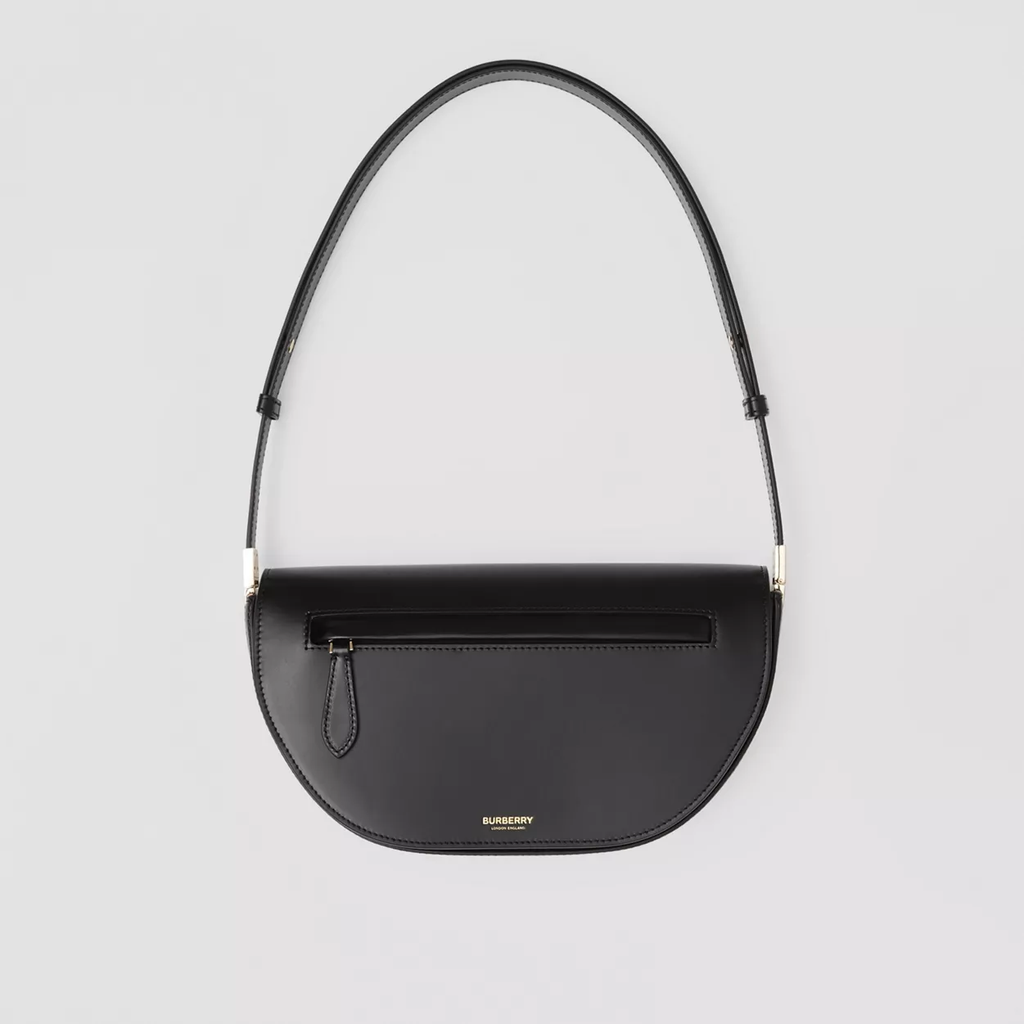 Black small leather BO bag