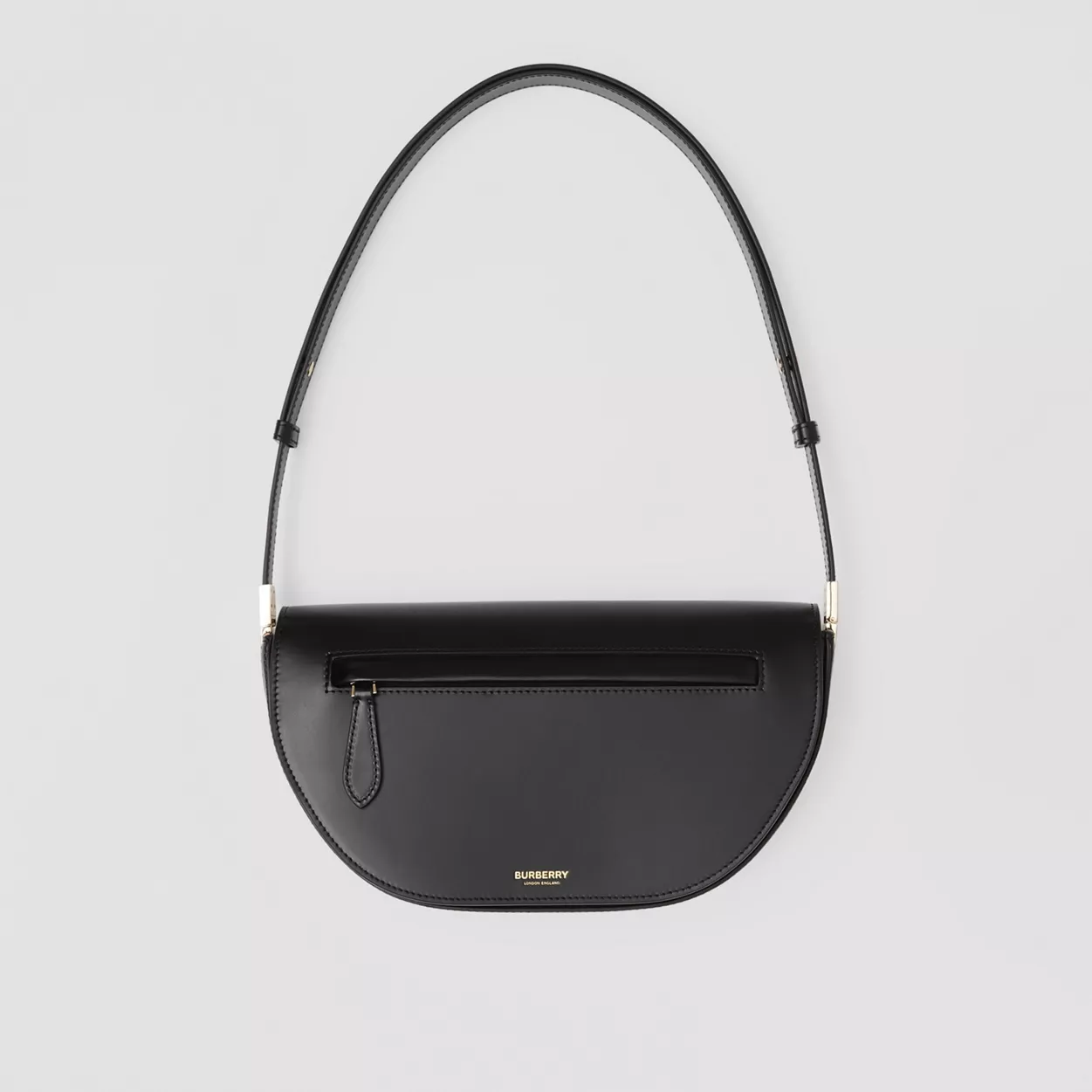 Black small leather BO bag