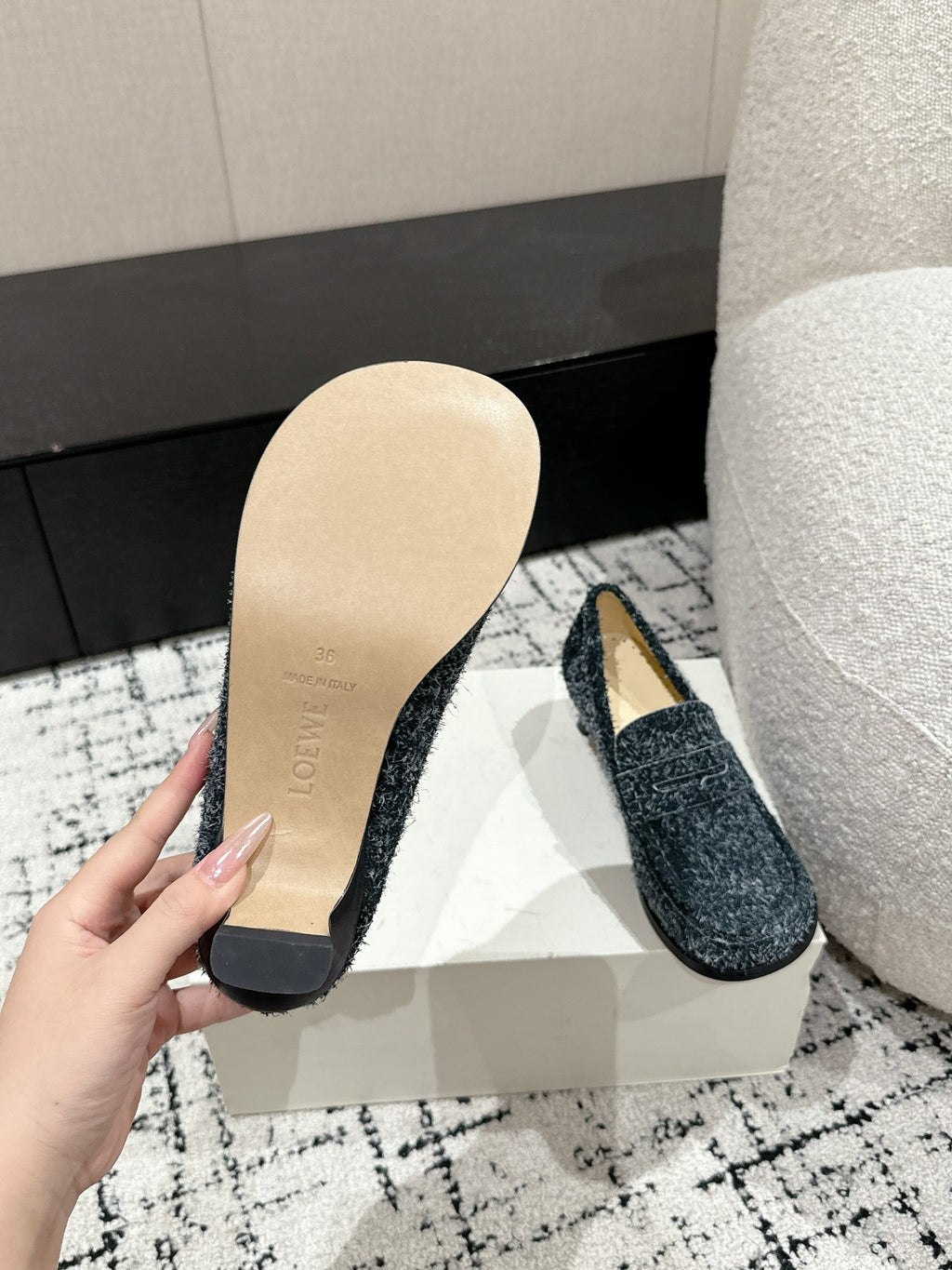 Charcoal Campo Loafer